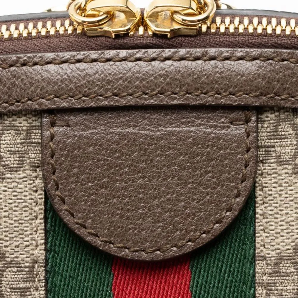 Gucci GG Supreme Ophidia Dome Medium Satchel